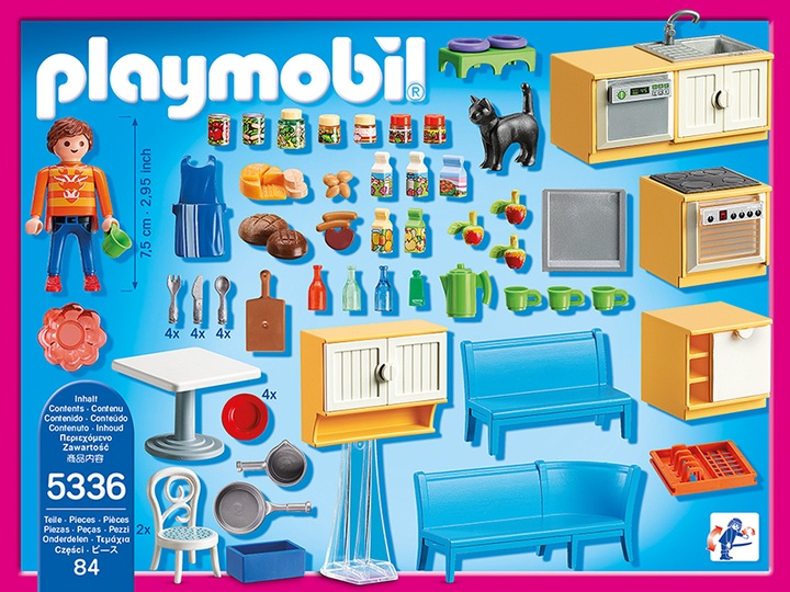 Produktbild Playmobil Einbauküche mit Sitzecke (5336)