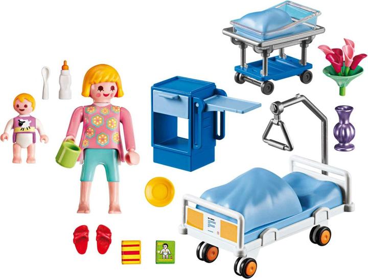 Produktbild Playmobil Krankenzimmer (6660, Playmobil City Life)