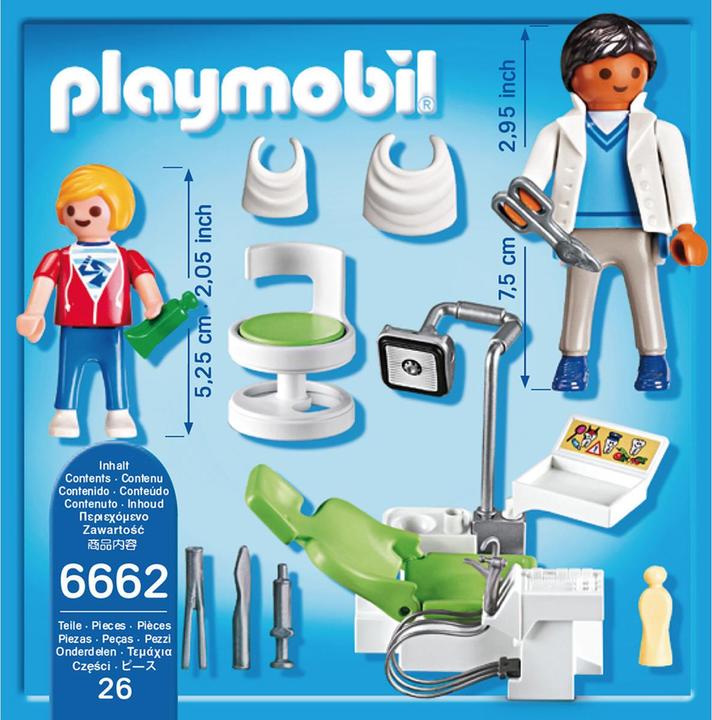 Produktbild Playmobil Zahnarzt (6662, Playmobil City Life)