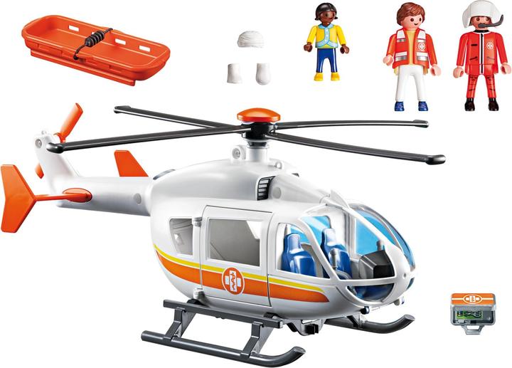 Produktbild Playmobil Rettungshelikopter (6686)
