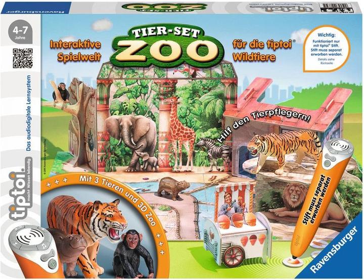 Image du produit tiptoi Set d'animaux Zoo (Allemand)