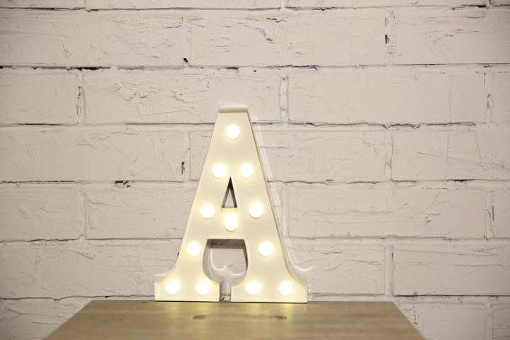 Image du produit Vegas Lights Lettre A