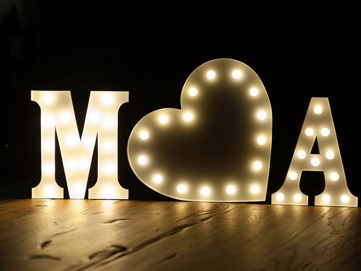 Image du produit Vegas Lights Lettre A