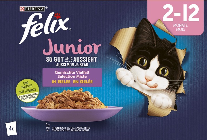 Immagine prodotto Felix Junior (Junior, 4 pz., 340 g)