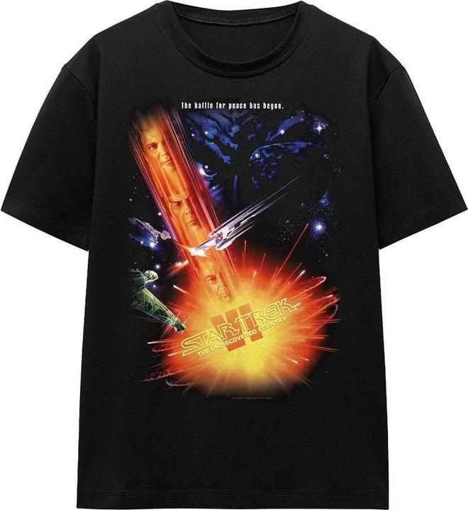 Actual product image Unisex Adult Undiscovered Country T-Shirt (M)