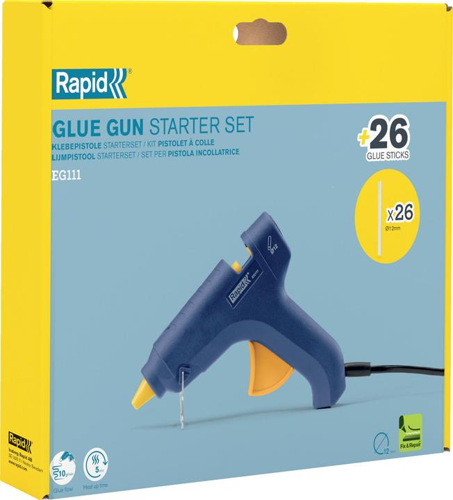 Actual product image Rapid Heissklebepistole EG111, 25 Watt, blau
