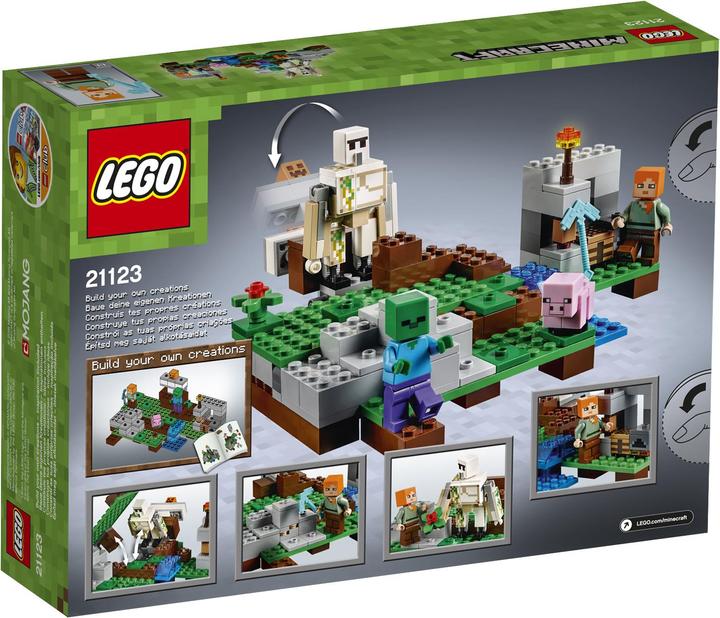 Produktbild LEGO Der Eisengolem (21123, LEGO Minecraft)