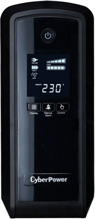 Actual product image Cyberpower CP900EPFCLCD 900VA/540W Line-Interactive Sine Wave USB LowNoise 6x Schuko comp. to QNAP TS-251 S... (900 VA, 540 W, Line-interactive UPS)