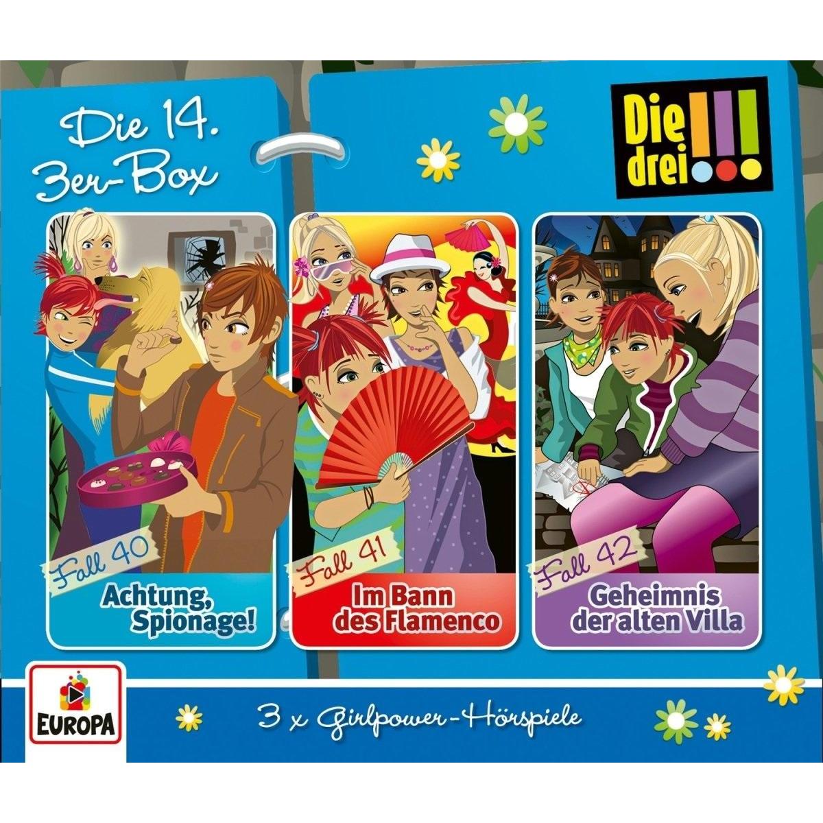 Die drei DREI AUSRUFEZEICHEN - 14 Box (F40-42), Hörbücher