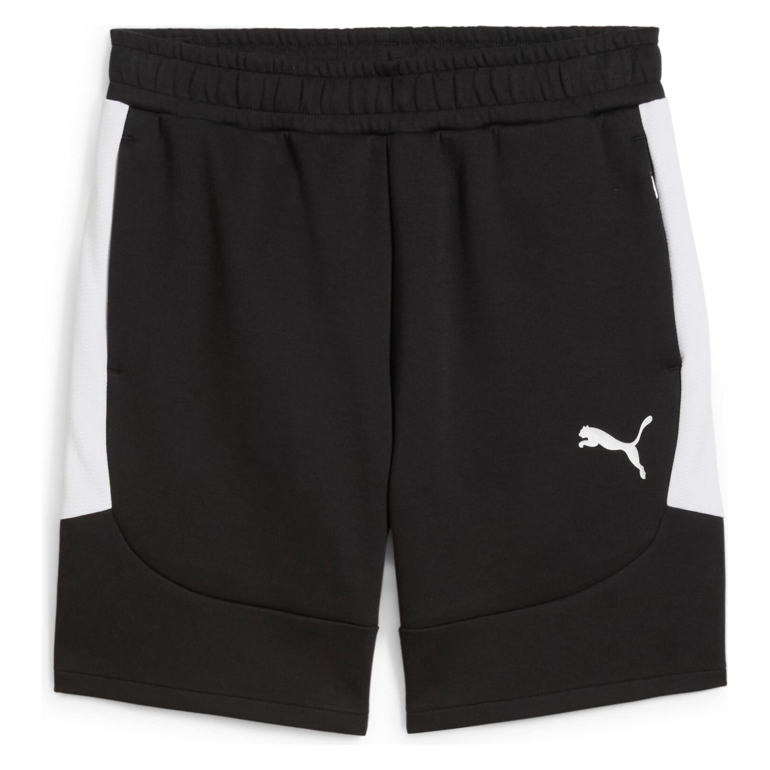 Puma, Mannen, Sportbroek, TeamEVOSTRIPE Korte Broek (Xxl), Zwart