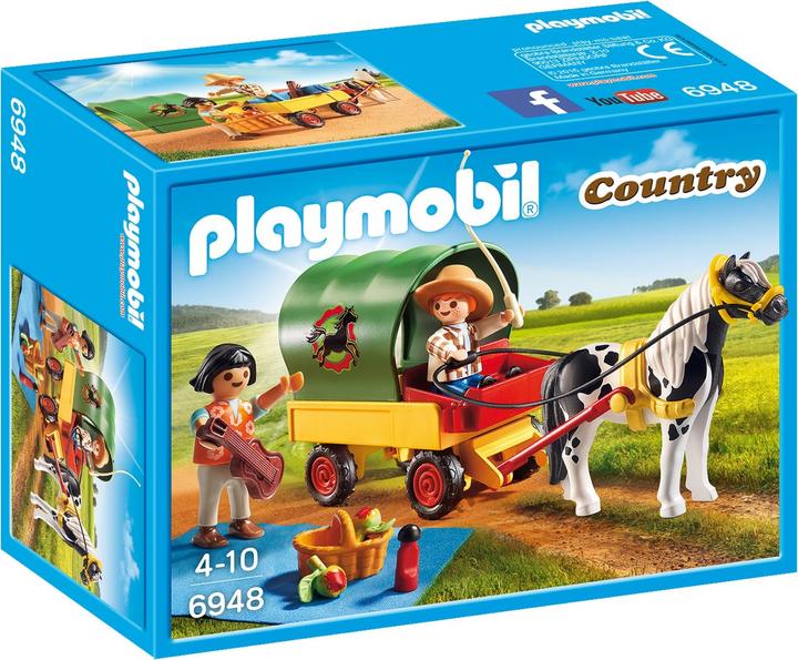 Playmobil Ausflug mit Ponywagen (6948, Playmobil Country)