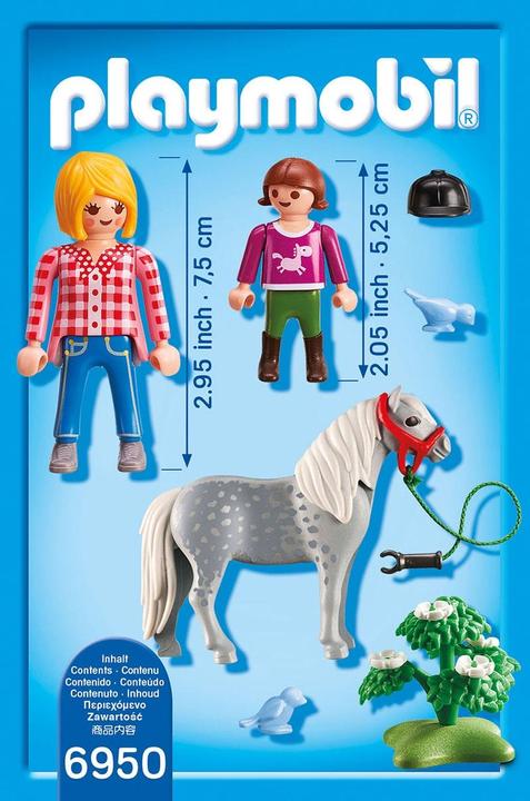 Actual product image Playmobil Walk with pony (6950)