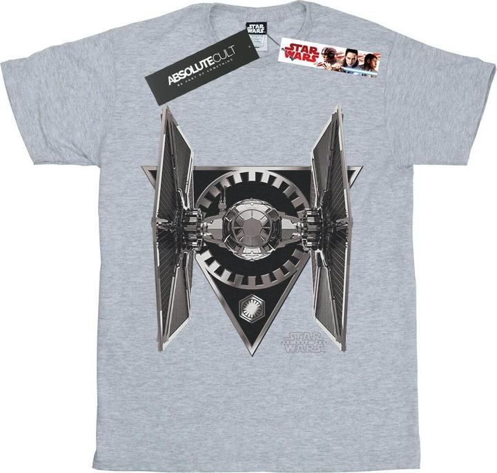 Actual product image Star Wars Boys The Last Jedi TIE Fighter T-Shirt (128)