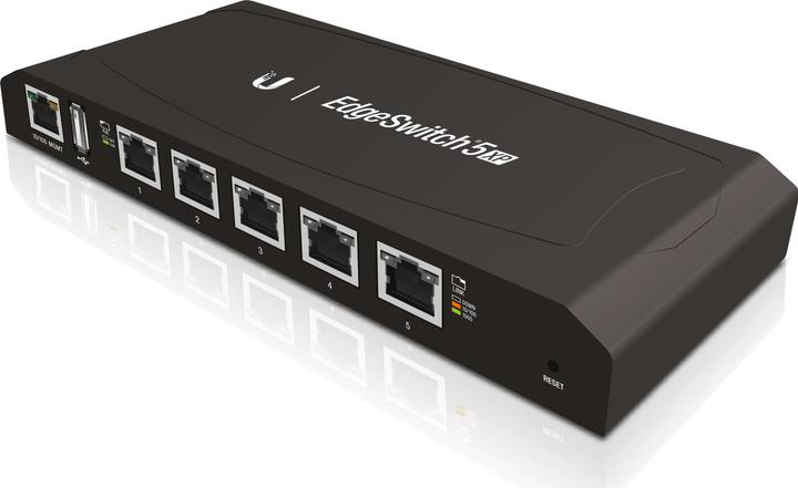 Productafbeelding Ubiquiti Edgeswitch ES-5XP: 5 poorten 1Gbps (5 ports)
