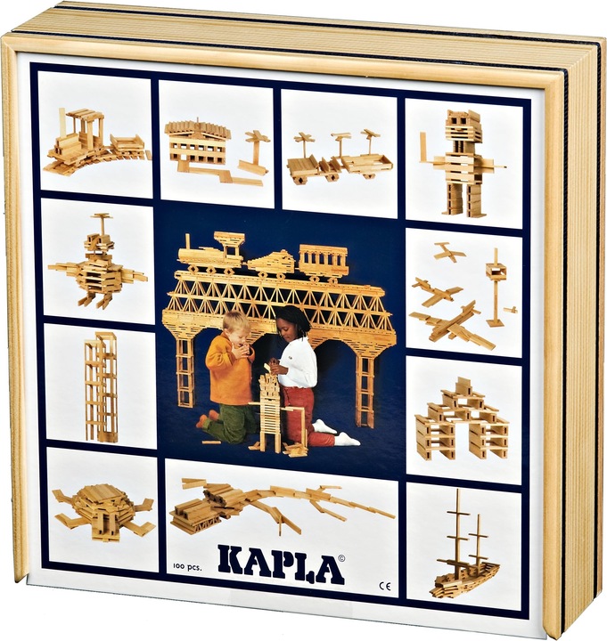 Actual product image Kapla 100 crate