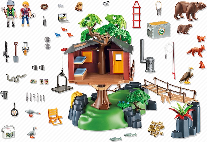 Produktbild Playmobil Abenteuer-Baumhaus (5557, Playmobil Wild Life)