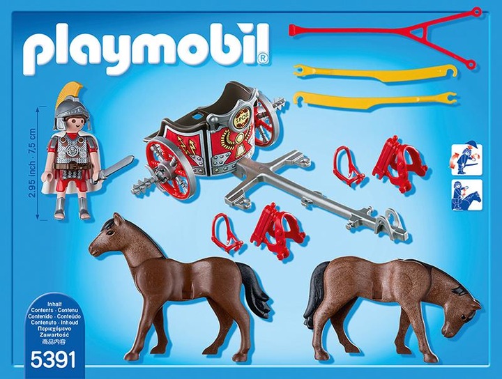 Produktbild Playmobil Römer-Streitwagen (5391, Playmobil History)