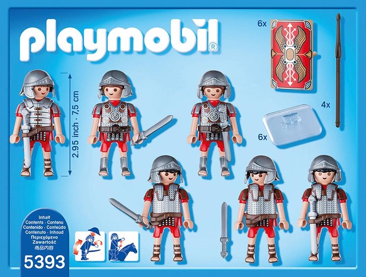 Actual product image Playmobil Roman attack squad (5393)