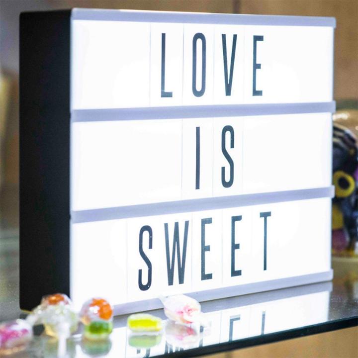 Actual product image Vegas Lights Light box