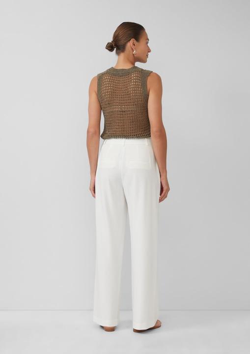 Produktbild S.Oliver Hose Hose mit Extra Wide Leg und Crêpe-Struktur (36)