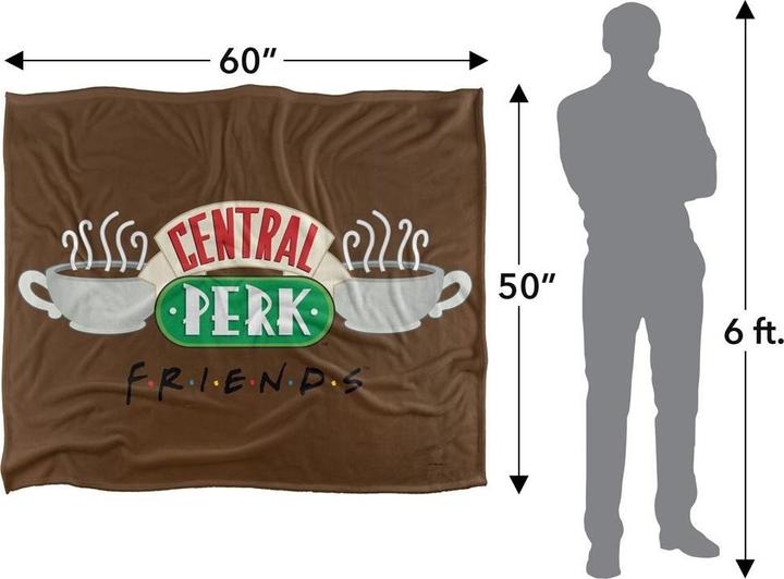 Immagine prodotto Friends Central Perk Logo Coperta (152 x 127 cm)