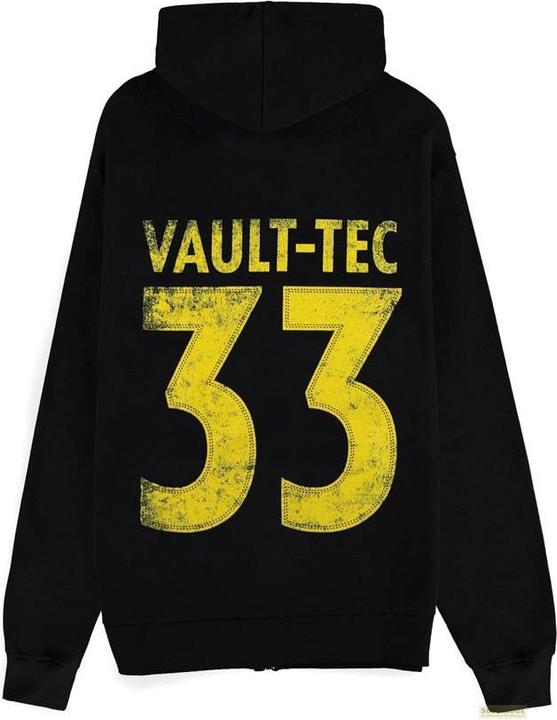 Immagine prodotto Difuzed Fallout - Vault 33 - Felpa con cappuccio Vault Tec da uomo - XL (XL)