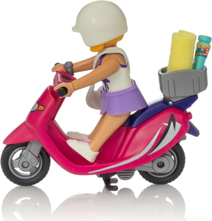 Image du produit Playmobil Une fille de plage avec un scooter (9084, Playmobil Special Plus)