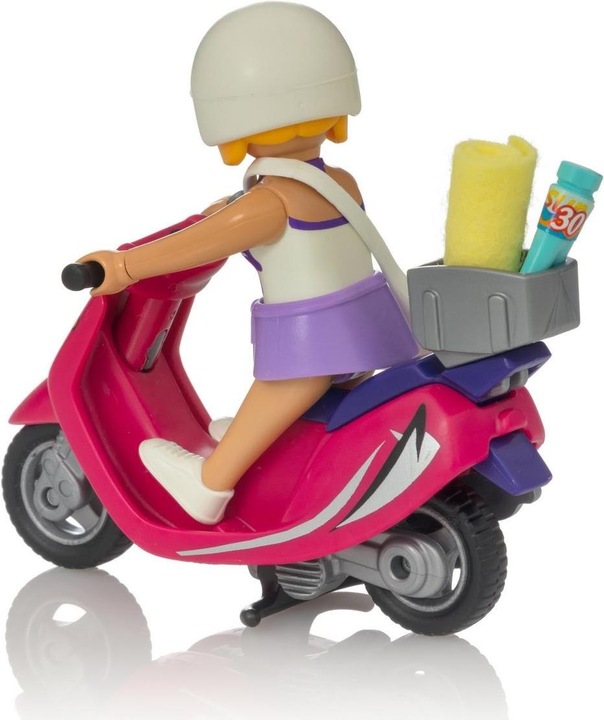Image du produit Playmobil Une fille de plage avec un scooter (9084, Playmobil Special Plus)