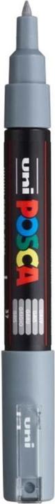 Actual product image Posca Marker PC-1M round tip (Grey, 0.70 mm, 1 x)