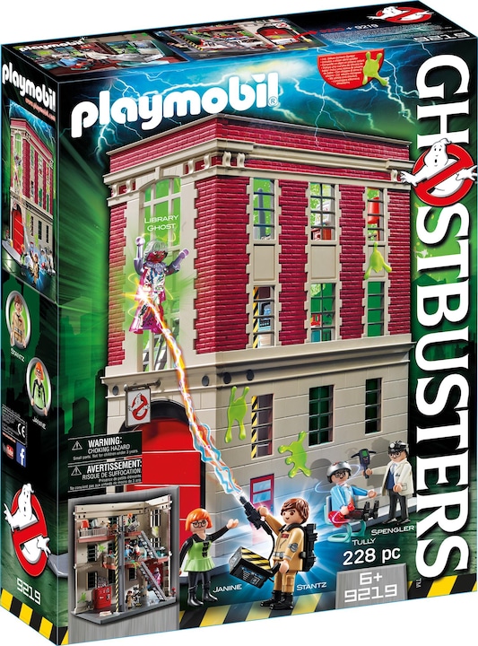 Produktbild Playmobil Ghostbusters Feuerwache (9219, Playmobil Ghostbusters)
