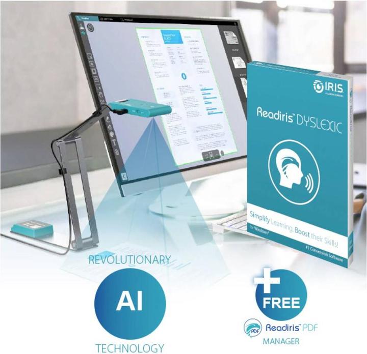 Produktbild Iris IRIScan Visualizer 7 Dyslexic (USB)