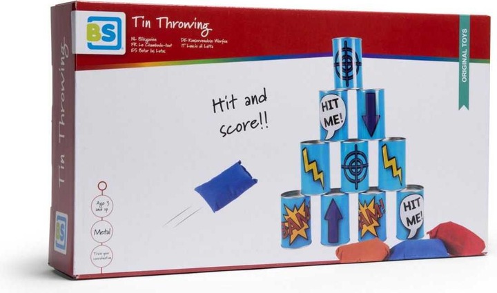 Actual product image BS Canned food throwing (French, German, Italian, English)