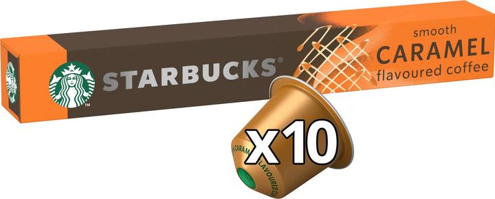 Starbucks Caffè aromatizzato Smooth Caramel by Nespresso (10 x Porta.)
