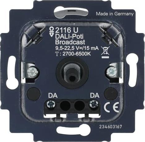 Actual product image Busch-Jaeger BJ 2116 U DALI potentiometer insert, tunable white, Busch-Dimmer