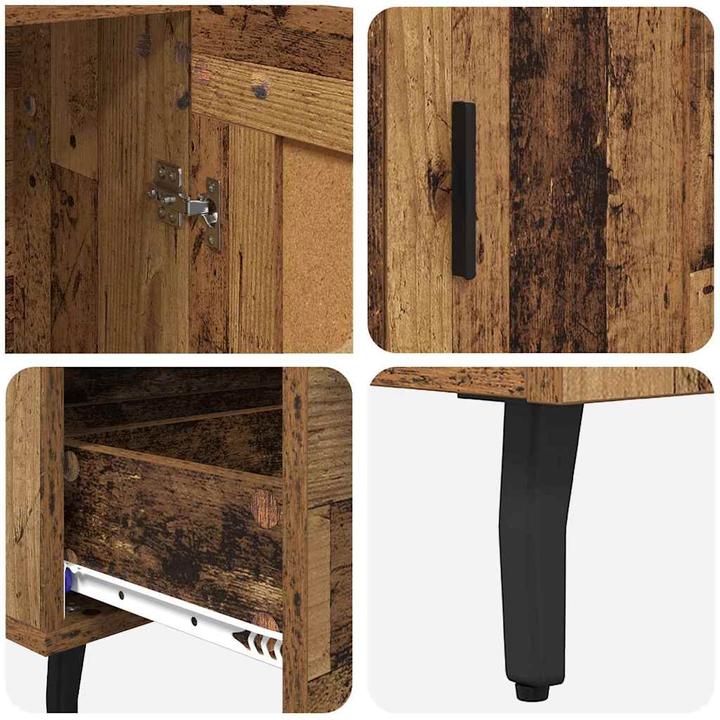 Produktbild vidaXL Moderner Aufbewahrungsschrank (31 x 69.50 x 115 cm)