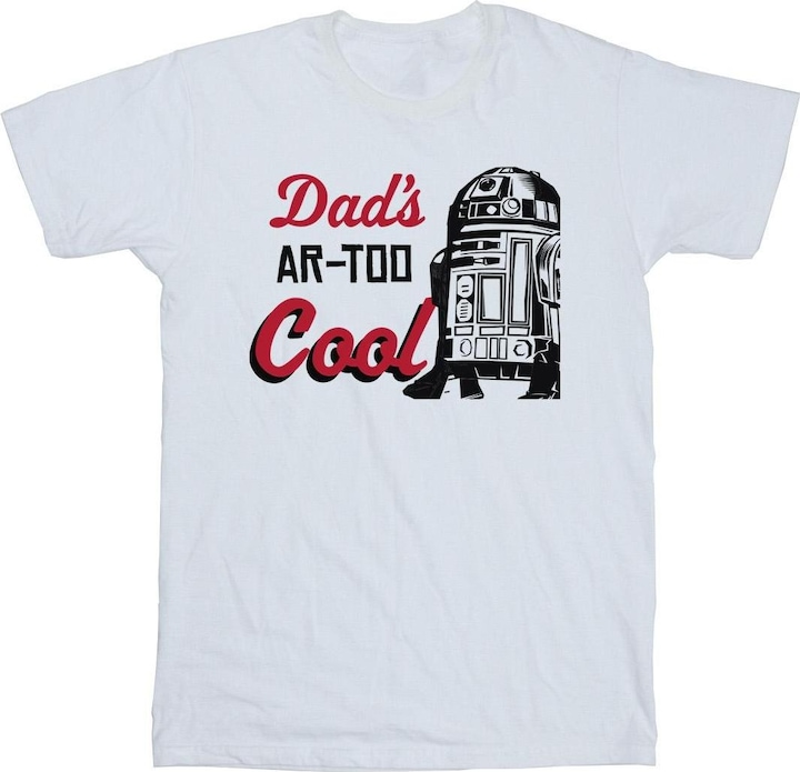 Immagine prodotto Star Wars Dads R2 Cool Maglietta Uomo (L)