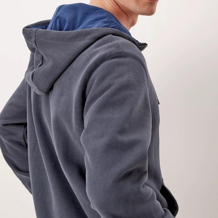 Produktbild S.Oliver Herren Sweatjacke langarm mit Kapuze Tasche Reissverschluss | 1 Stück (L)