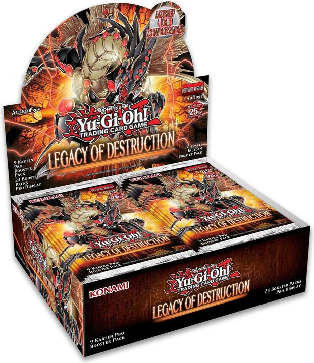 Yu-Gi-Oh ! TCG Legacy of Destruction présentoir boosters (24) *ALLEMAND* (Deutsch, Booster Pack)