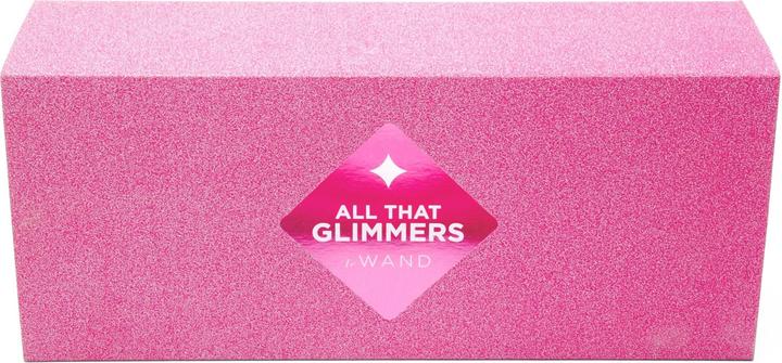 Actual product image Le Wand Petite All That Glimmers Rechargeable Vibrating Massager Pink