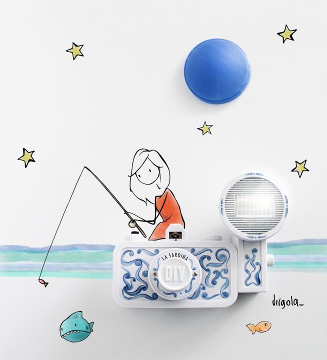 Image du produit Lomography La Sardina & Flash, DIY