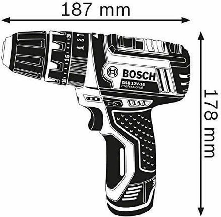Produktbild Bosch Professional GSB 12V-15 (Akkubetrieb)