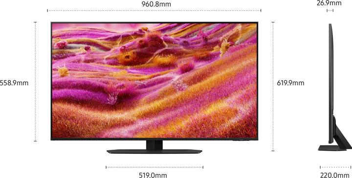 Produktbild Samsung QE43QN90F (43", QN90F, Mini-LED, NeoQLED, 4K, 2025)