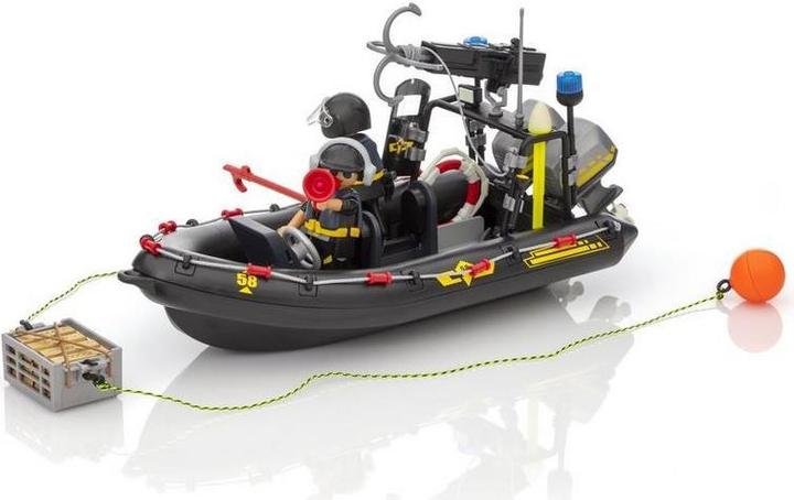 Produktbild Playmobil SEK-Schlauchboot (9362)