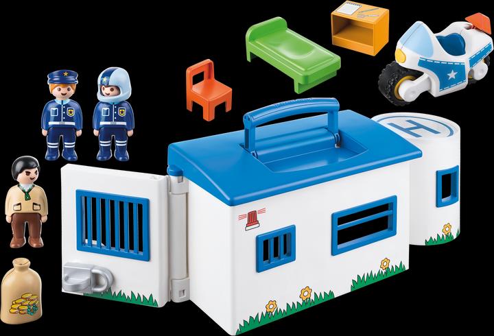 Actual product image Playmobil My pickup police station (9382)