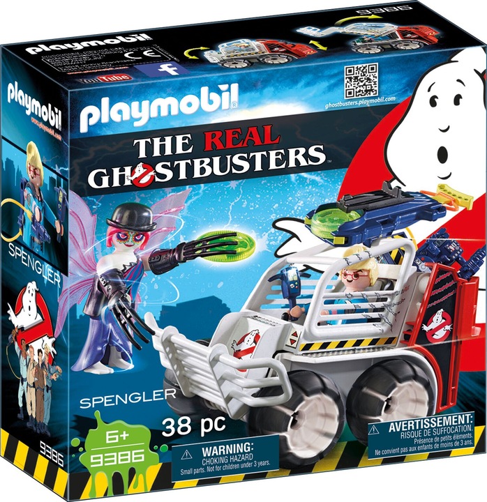 Produktbild Playmobil Spengler mit Käfigfahrzeug (9386, Playmobil Ghostbusters)
