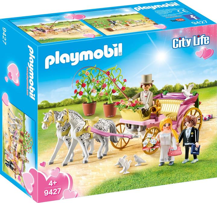 Produktbild Playmobil City Life Hochzeitskutsche (9427, Playmobil City Life)