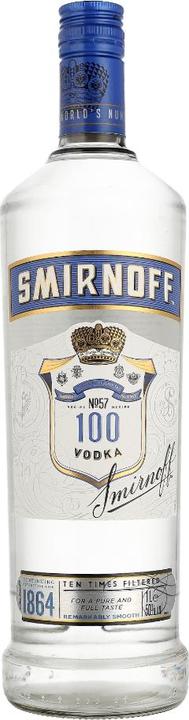Smirnoff Blue Label Vodka des États-Unis 50% vol. 1l