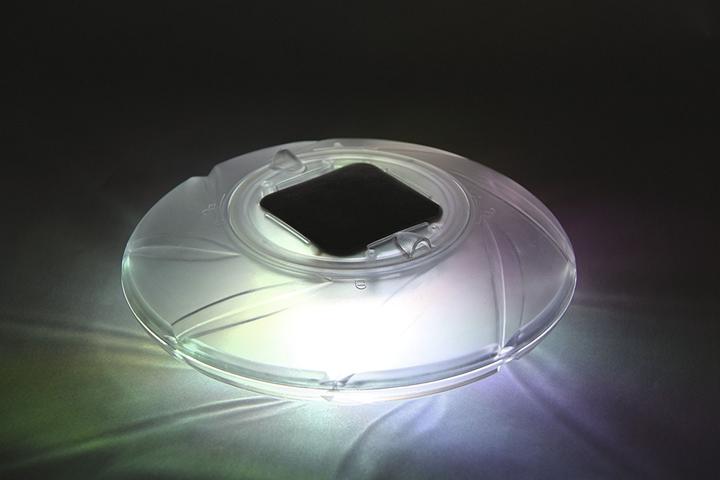Actual product image Bestway Solar pool light with colour change
