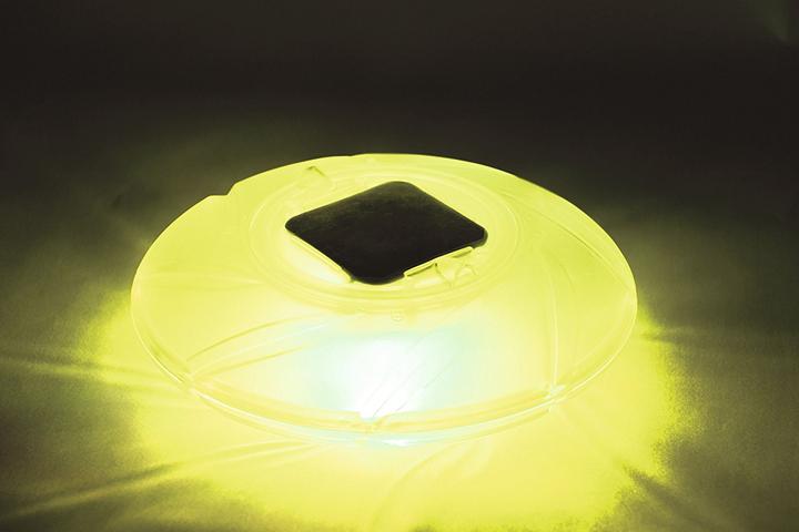 Actual product image Bestway Solar pool light with colour change