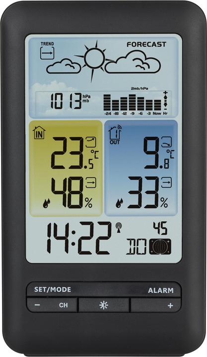 Actual product image TFA Radio weather station